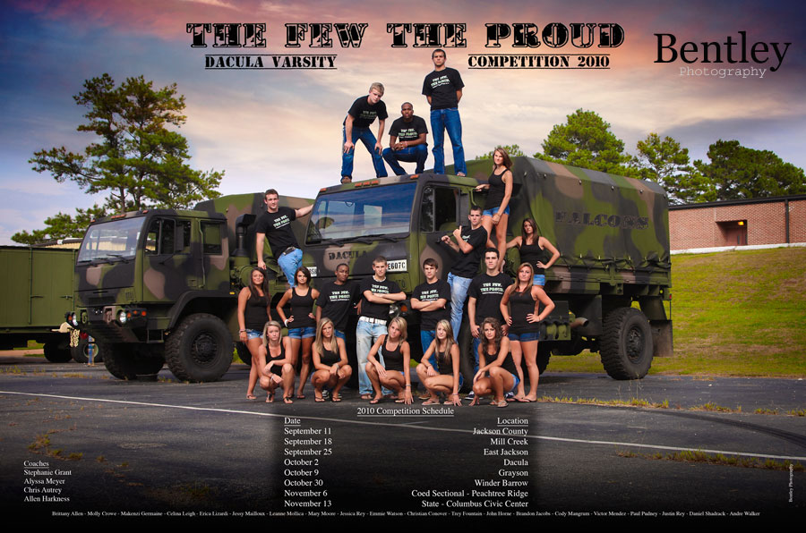 Dacula High School, cheerleaders